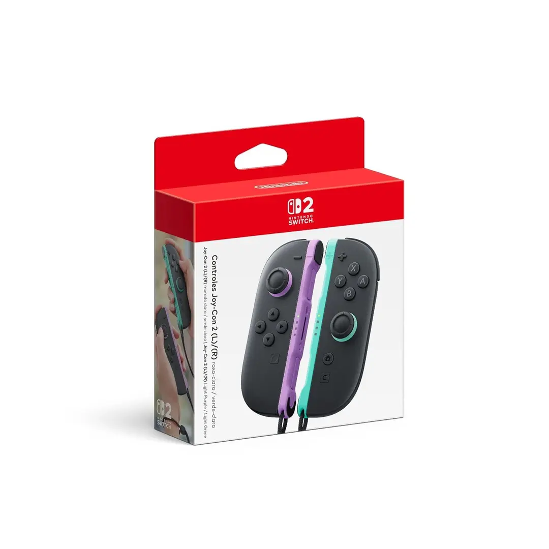 Nintendo Joy-Con 2 (L)/(R) Light Purple/Light Green - Nintendo Switch 2