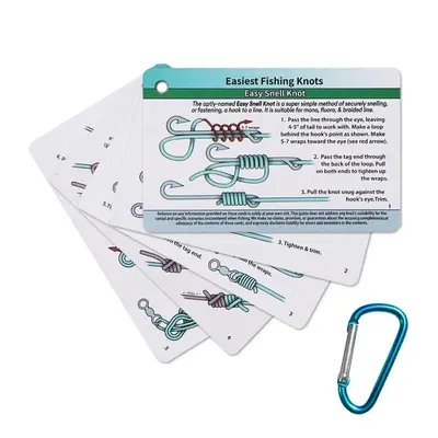 easy fish hook tie tool HookEze Fishing Knot Treble Tying use device Fish Line Hook Tie Device