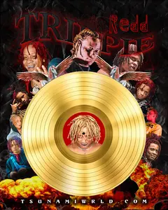 Trippie Red Vinyl Poster