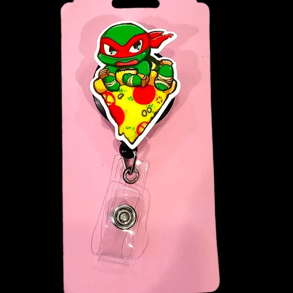 Turtle Badge Reels for Office Supplies and Identification Badges
