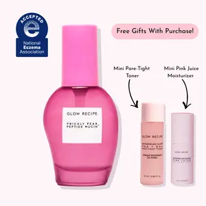 Glow Recipe Prickly Pear Peptide Mucin Serum - Vegan, Cruelty-Free, 81% Prickly Pear, Fragrance Free