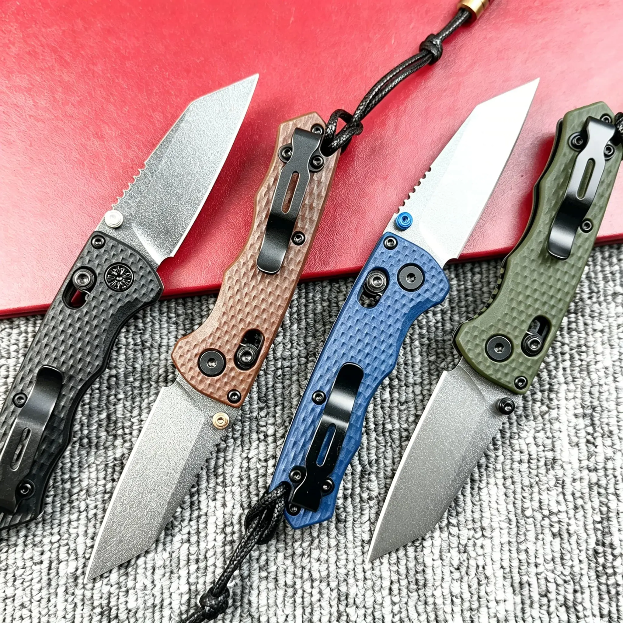 290 Durable Stainless Steel Blade, Compact Outdoor EDC Gear; The Perfect Gift for Men and Outdoor Enthusiasts.