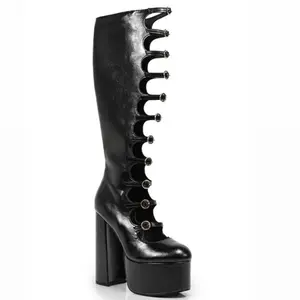 Baddie Multi Strap Platform