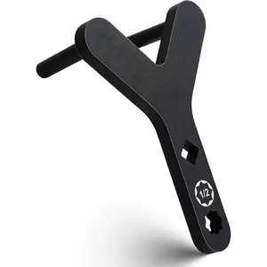 Lower Control Arm Prying Tool  Suspension Bushing  Compatible with 1/2 Drive Breaker Bar  Ball Joint Separator for FWD and Import