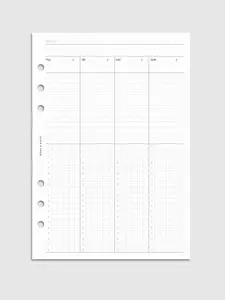 Weekly Schedule Planner Inserts | Monday Start Weekly Schedule Planner Inserts | Monday Start