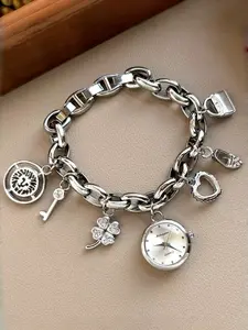 Women's Elegant Bracelet Watch, European Style Trendy Ladies' Watch, High-End Women's Watch, Creative Jewelry Gift Recommendation