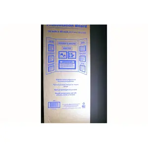 Bazic  36" X 48" Black Tri-Fold Corrugated Presentation Board Pack of 24