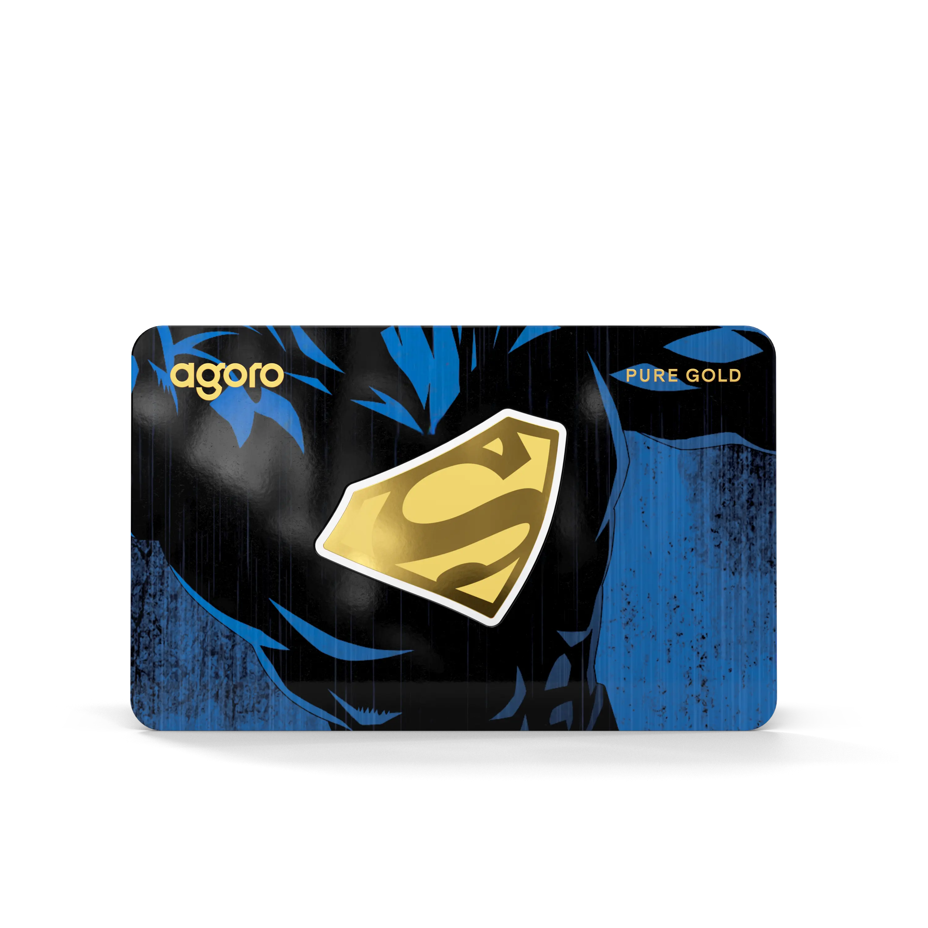 Superman Fractional Gold by Agoro - Precious Metal Collectible