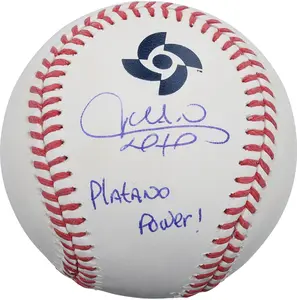 Juan Soto New York Mets Autographed 2026 World Baseball Classic Baseball with "Platano Power" Inscription - Limited Edition 10 of 10 - Fanatics Authentic Certified
