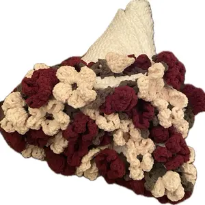 Handmade Crochet Bouquet Blanket