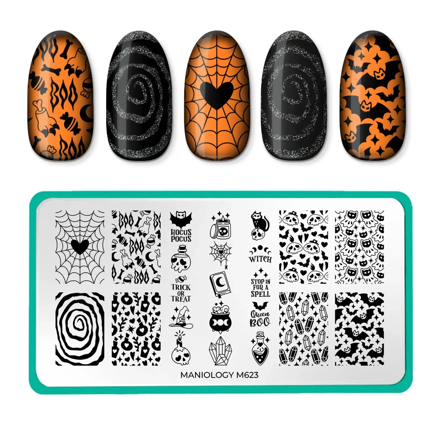 Spellbound (M623) - Nail Stamping Plate Spellbound (M623) - Nail Stamping Plate
