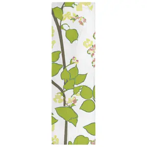 Light Leaf and Floral Scarf - Soft and Versatile Design for Versatile Use