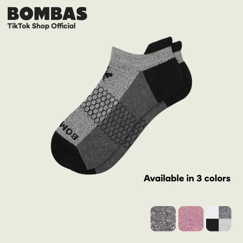 2,3,5 Pairs BB Tri-Block Honeycomb Ankle Support Solid Socks for Women, Men | Multi Colors Unisex Running Socks, Seamless Toe, Compression Socks | Stylish Socks