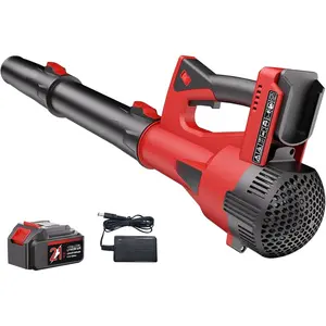 for Men Cordless Leaf Blower 4.0Ah: Lightweight Handheld Blower 21V Low-Voice for Yard Cleaning,  Garden and Daily Maintenance