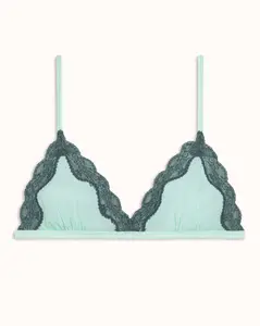 Mesh Triangle Bralette
