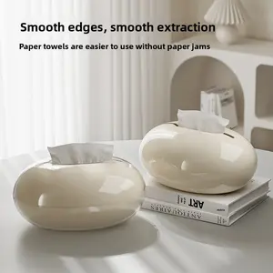 Desktop tissue box, high-end, light luxury, artistic and sophisticated for home use