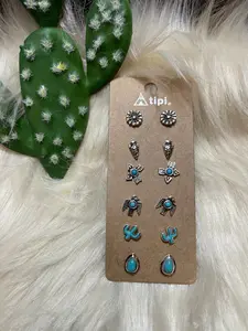 MINI arrowhead 6 pack Southwest Earrings