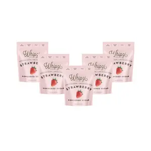 Whipzi® Signature Strawberry Flavor Powdered Sugar Bundle Natural