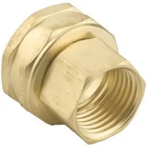 Fiskars  0.5 x 75 in. Green Thumb Pipe to Hose swivel Connector