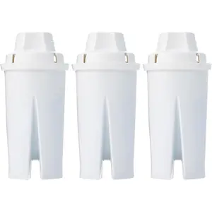 Enhanced Replacement Water Filters for Brita Pitchers BPA-Free WQA & NSF Certified 6 Month Supply 3-Pack European Origin