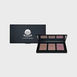 Glow & Grace Powder Blush Palette Lightweight Makeup - Pinch