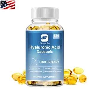 Hyaluronic Acid with Biotin Vitamin C Anti Aging Wrinkle Skin Health Support