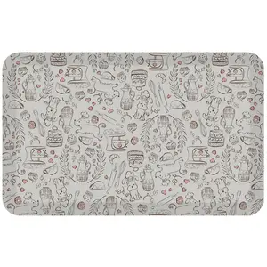 GelPro 20" x 32" Dog Party Designer Comfort Mat