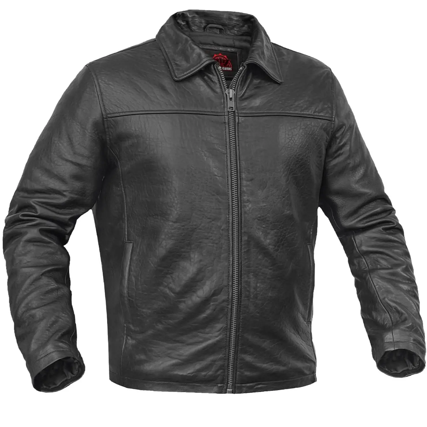 Breaking™ Men's Black  Leather Jacket