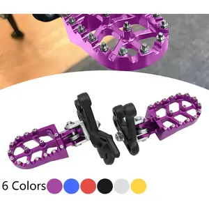 Bike Parts  Foot Pegs Rests Pedals Footpegs Bracket for Sur-Ron Surron Light Bee S & Light Bee X Universal Parts downhill