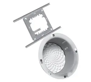 212 MAIN Valcom V-9916M Audio Speaker, Steel Square Mount Metal Backbox-Bridge Combo