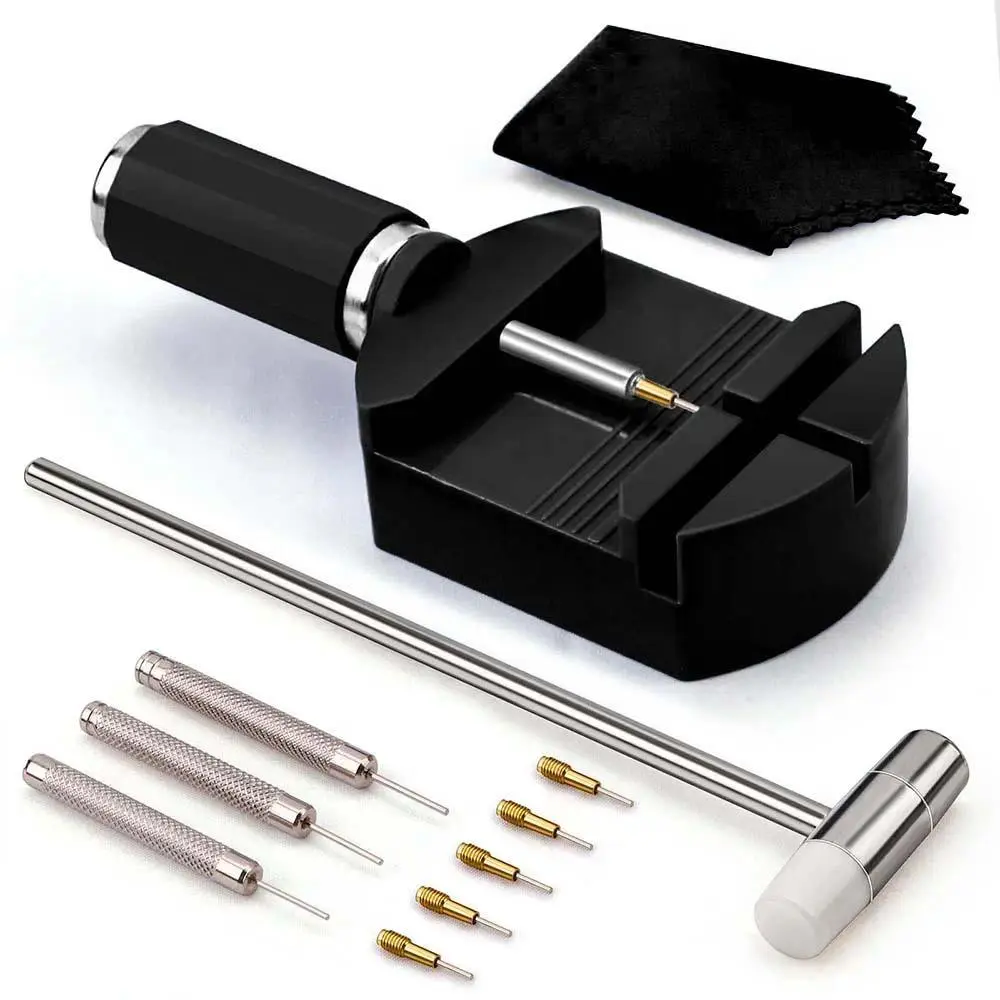 Professional Watch Repair Tool Kit – Watch Band Link Pin Remover Tool, Bracelet Sizing & Adjustment Repair Set for Watches