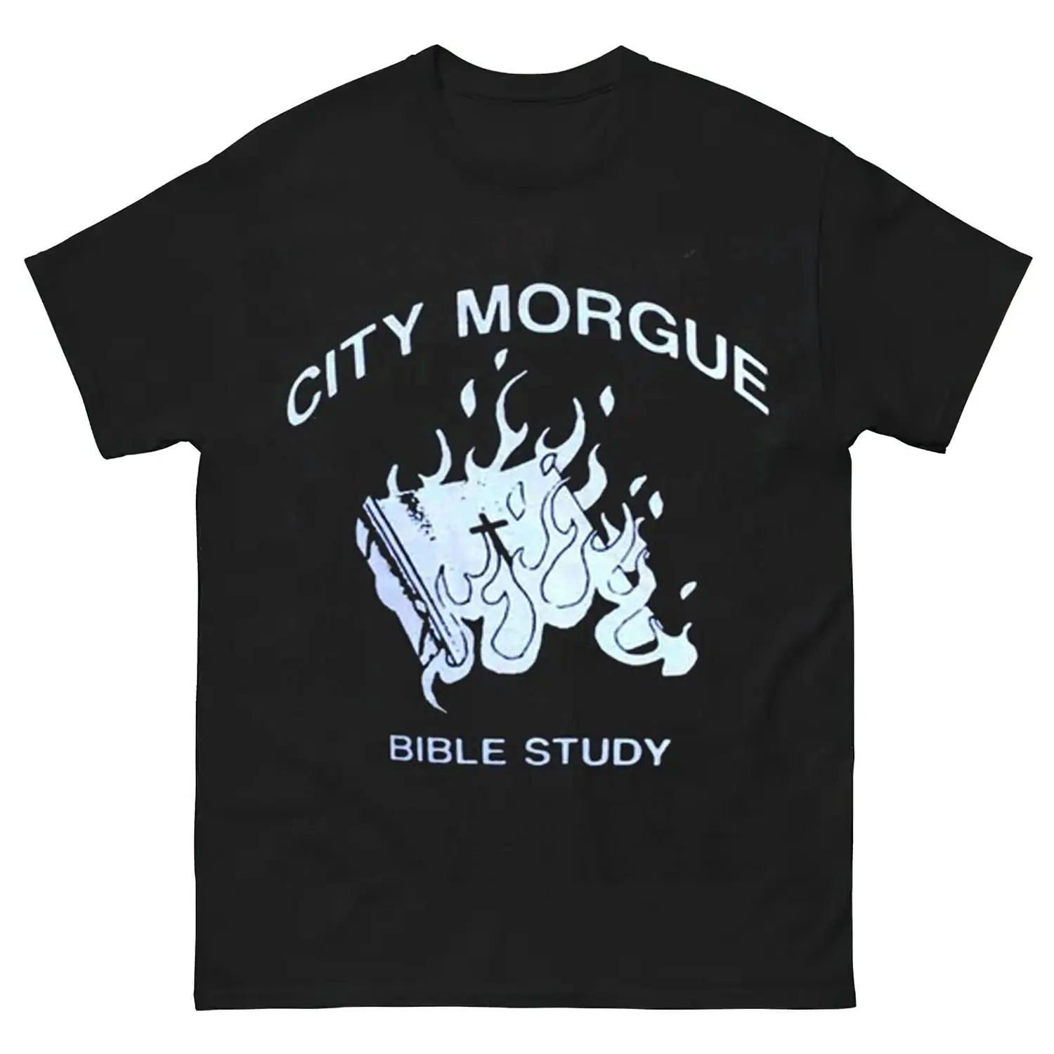 City Morgue Vintage Graphic T Shirt ZillaKami SosMula Trap Metal Horrorcore Streetwear Collection HY5638