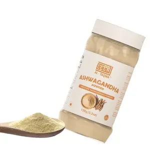 Pure Ashwagandha Powder by Al-Taqwa - Stress Relief & Immune System Support Natural Healthcare Vitamin Fitness Edible Supplement