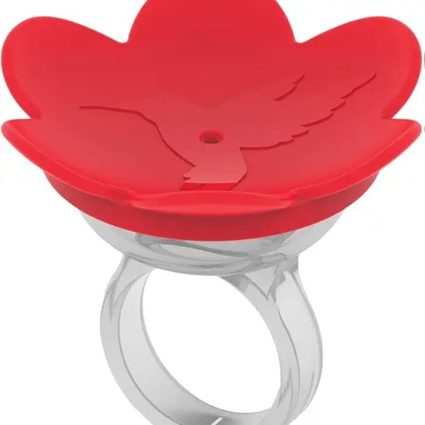 ZUMMR Hummingbird Ring Feeders - Hand Feed Hummingbirds Right in Your Backyard. Get up Close and Personal with Nature. Proudly Made in The U.S.A. - The Original Outdoor