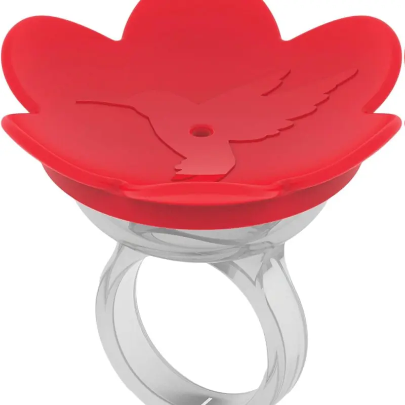 ZUMMR Hummingbird Ring Feeders - Hand Feed Hummingbirds Right in Your Backyard. Get up Close and Personal with Nature. Proudly Made in The U.S.A. - The Original Outdoor