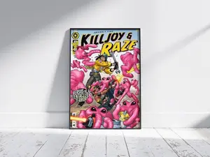 Valorant Killjoy and Raze Poster