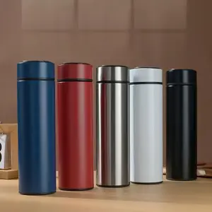Stainless Steel Insulated Cup, High-End Water Bottle for Men, Insulated Water Bottles, Tea Infusion Mug, Mini Water Cup 480ML, Model B20, Single Unit, Insulated Drinkware