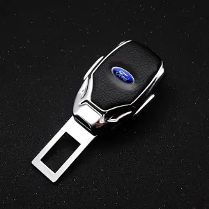 Ford Car Seatbelt Buckle Clip, Adjustable Safety Belt Extender Hook, Thickened Socket Fixed Clamp, Interior Decoration Accessory