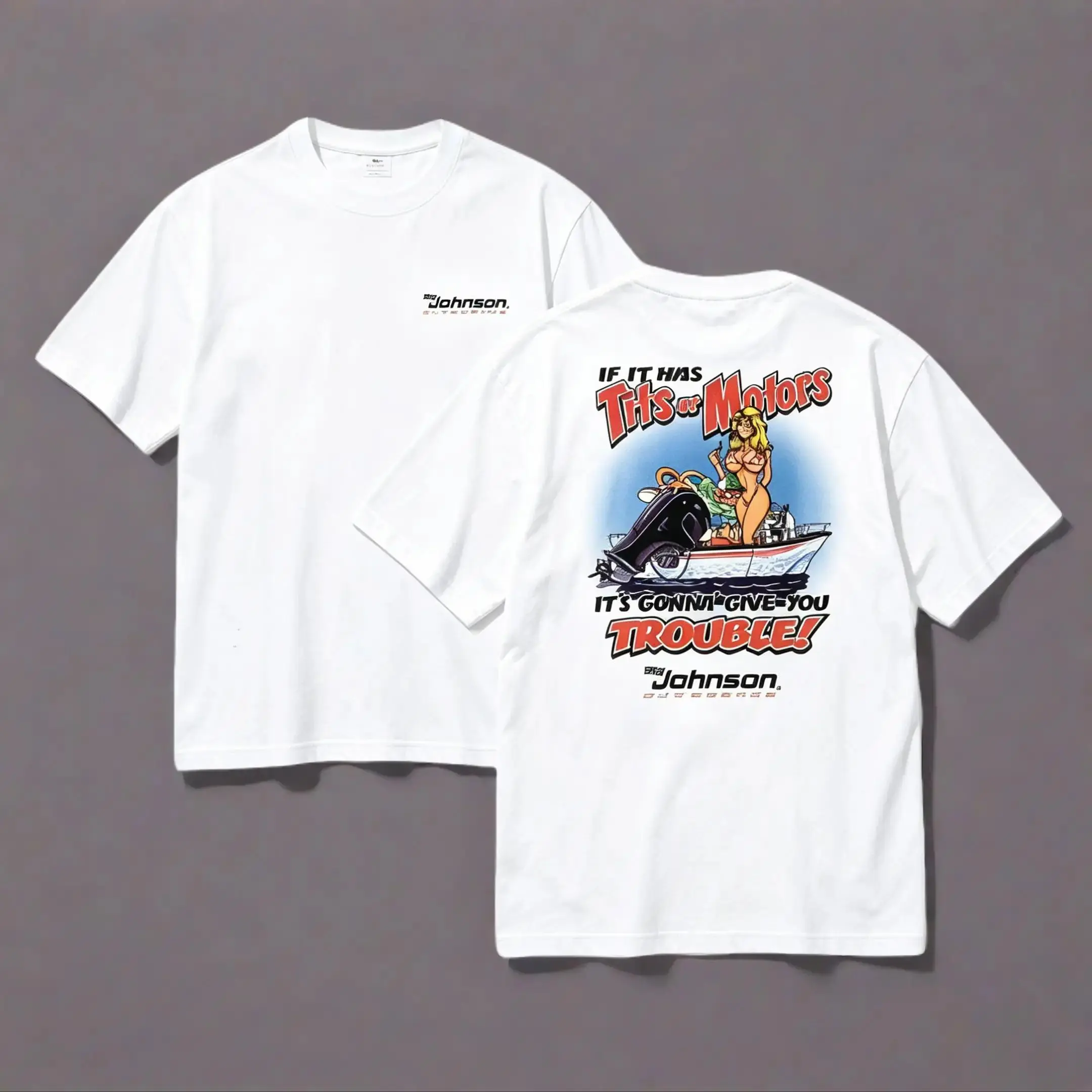Women's Vintage Humor Graphic Tee, Funny Boating T-Shirt in a Soft Cotton Blend, Casual Short-Sleeve Streetwear Top, Gift for Boaters, Shortsleeve, Womens Gifts, Vintage T Shirts, Sarcastic Apparel, Retro, Printed, Fit, Street Style, Basic, Essential, Lig