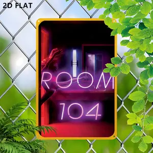 Exquisite Iron Artistic Wall Decoration, Dancing Girl Design, 8x12 Inch Decorative Sign for Hotels Bathrooms Nightclubs, Modern Style Plaque