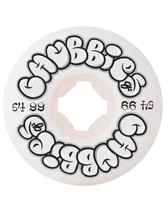 OJs - 54mm Throw Ups Chubbies White 99a - Skateboard Wheels