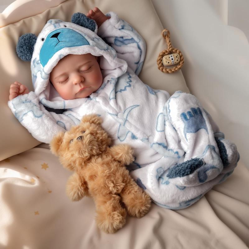 BABESIDE Reborn Baby Dolls Boy, 20 Inch Lifelike Newborn Real Life Poseable Realistic Doll for Boy Soft Vinyl and Cloth Body Baby Dolls with Clothes and Toy Gift for Kids Age 3+