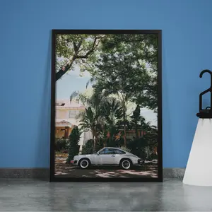 Vintage Porsche Poster - Vintage Porsche Wall Art - Classic Car Wall Art - Porsche 911