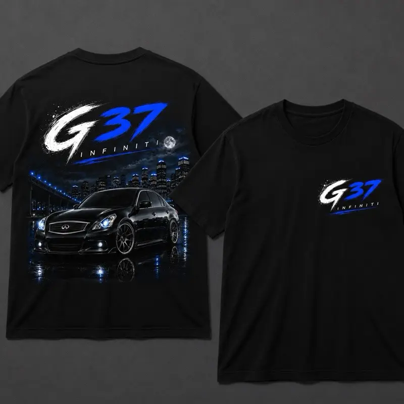Limited edition Infiniti g37 hoodie and shirt design