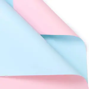 Pink/Blue Double Color Korean Wrapping Paper 20 Sheets