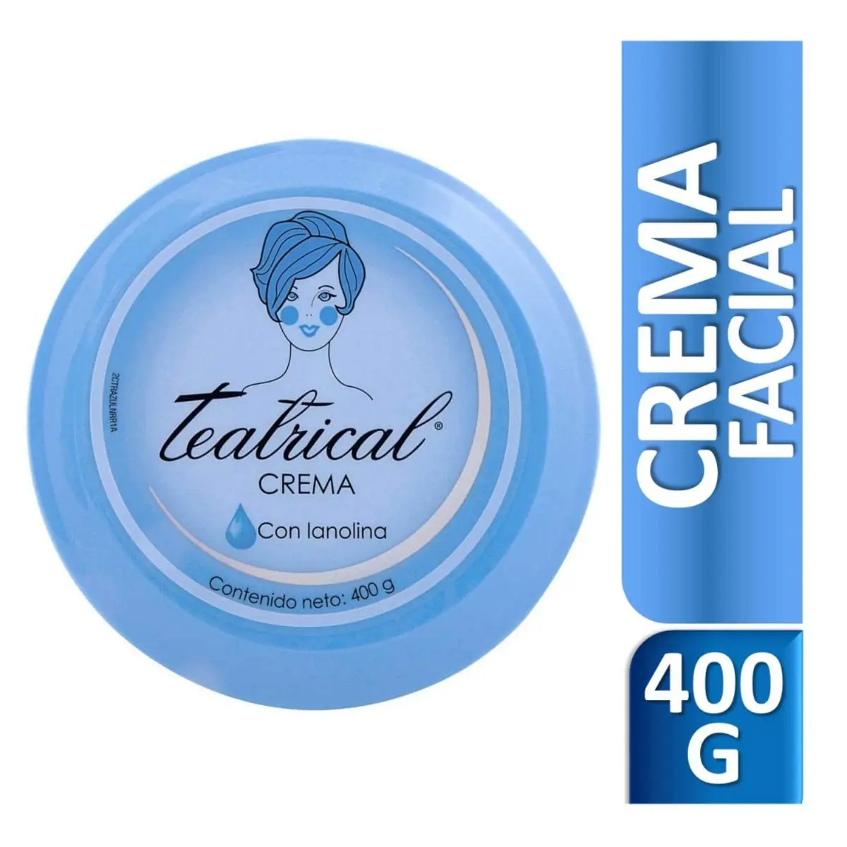 Teatrical Cream with Lanonin Skincare Net Wt. 400g