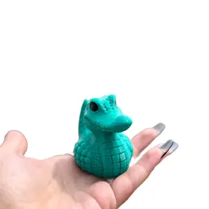 3D-Printed Alligator Duck Figure - Unique Quirky Design for Home Decor & Office Space - Modern Manufacturing Capabilities Collectible Piece