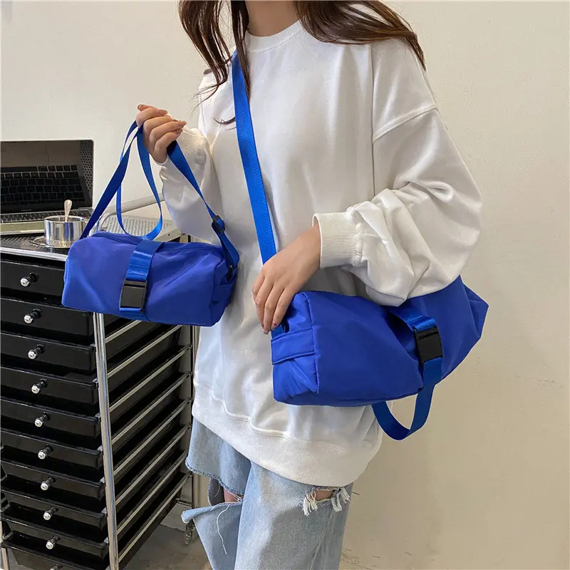 Dual-Size Utility Crossbody Bag, Casual Sling Shoulder Bag with Adjustable Strap, Multi-Pocket Messenger Bag for Daily Commute & Outdoor Use