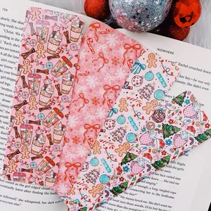 Festive Christmas bookmark set for readers - book lover gifts