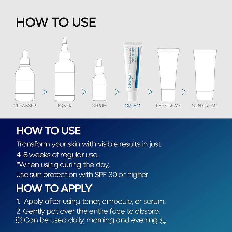 [Dr.Melaxin] TX Tranexamic Acid Cream 50ml - Nano-sized Tranexaminc Acid for Dark Spots & Hyperpigmentation